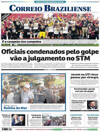 Capa do jornal Correio Braziliense 02/02/2026