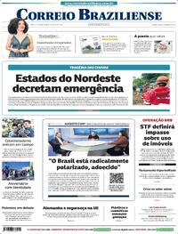 Capa do jornal Correio Braziliense 03/05/2026