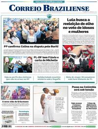 Capa Jornal Correio Braziliense