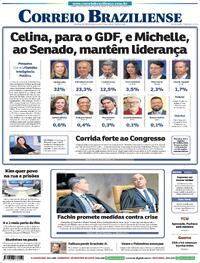 Capa Correio Braziliense 03/09/2026