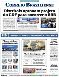 Capa do jornal Correio Braziliense 04/03/2026