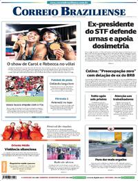 Capa do jornal Correio Braziliense 04/05/2026