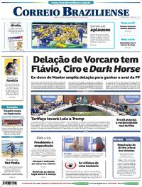 Capa Jornal Correio Braziliense
