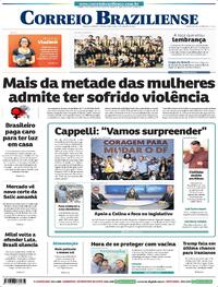 Capa Correio Braziliense 04/08/2026