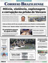 Capa do jornal Correio Braziliense 05/03/2026