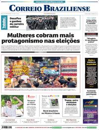 Capa do jornal Correio Braziliense 05/04/2026