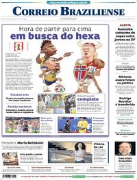 Capa Correio Braziliense 05/07/2026