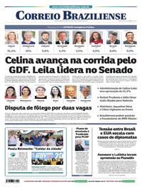 Capa do jornal Correio Braziliense 05/08/2026