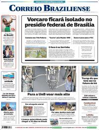 Capa do jornal Correio Braziliense 06/03/2026