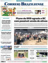 Capa do jornal Correio Braziliense 07/02/2026