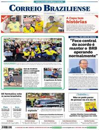 Capa do jornal Correio Braziliense 07/06/2026