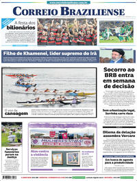 Capa do jornal Correio Braziliense 09/03/2026