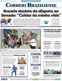 Capa Jornal Correio Braziliense