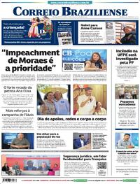 Capa Jornal Correio Braziliense
