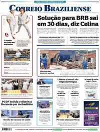 Capa do jornal Correio Braziliense 10/04/2026
