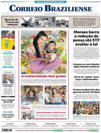 Capa do jornal Correio Braziliense 10/05/2026