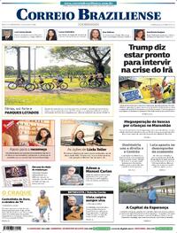Capa do jornal Correio Braziliense 11/01/2026