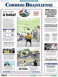Capa Jornal Correio Braziliense