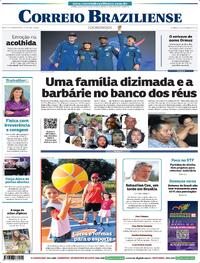 Capa do jornal Correio Braziliense 12/04/2026