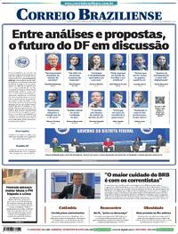Capa do jornal Correio Braziliense 12/08/2026