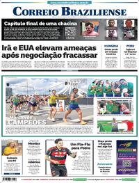 Capa do jornal Correio Braziliense 13/04/2026