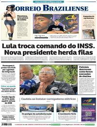 Capa do jornal Correio Braziliense 14/04/2026