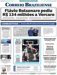 Capa do jornal Correio Braziliense 14/05/2026