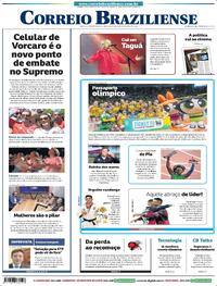 Capa Correio Braziliense 14/09/2026