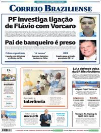 Capa do jornal Correio Braziliense 15/05/2026