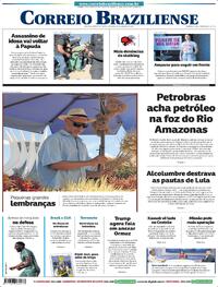 Capa Jornal Correio Braziliense