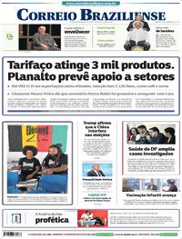 Capa Jornal Correio Braziliense