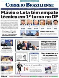 Capa Correio Braziliense 18/06/2026