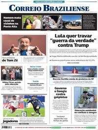 Capa Jornal Correio Braziliense