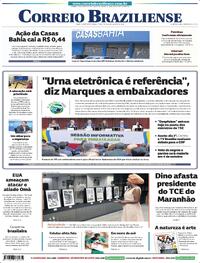 Capa Jornal Correio Braziliense