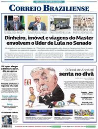 Capa Jornal Correio Braziliense