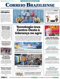 Capa Jornal Correio Braziliense