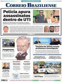 Capa do jornal Correio Braziliense 20/01/2026