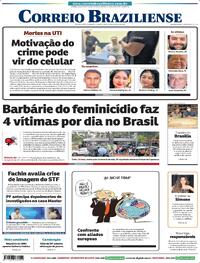 Capa do jornal Correio Braziliense 21/01/2026