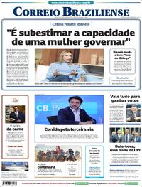 Capa Correio Braziliense 22/05/2026