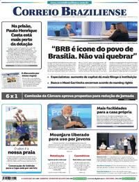 Capa do jornal Correio Braziliense 23/04/2026