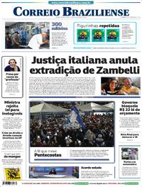 Capa Correio Braziliense 23/05/2026