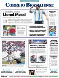 Capa do jornal Correio Braziliense 23/06/2026