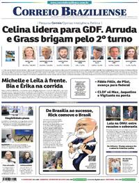 Capa Correio Braziliense 23/09/2026