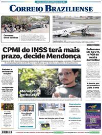 Capa do jornal Correio Braziliense 24/03/2026