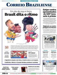Capa Jornal Correio Braziliense