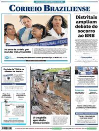 Capa do jornal Correio Braziliense 26/02/2026