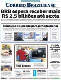 Capa Correio Braziliense 26/05/2026