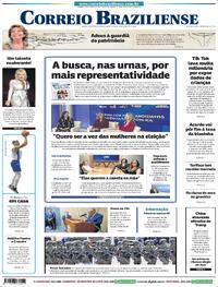 Capa Correio Braziliense 26/08/2026