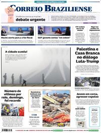 Capa do jornal Correio Braziliense 27/01/2026