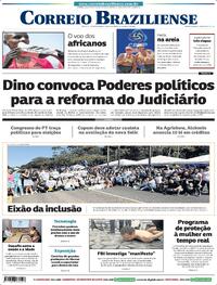 Capa do jornal Correio Braziliense 27/04/2026